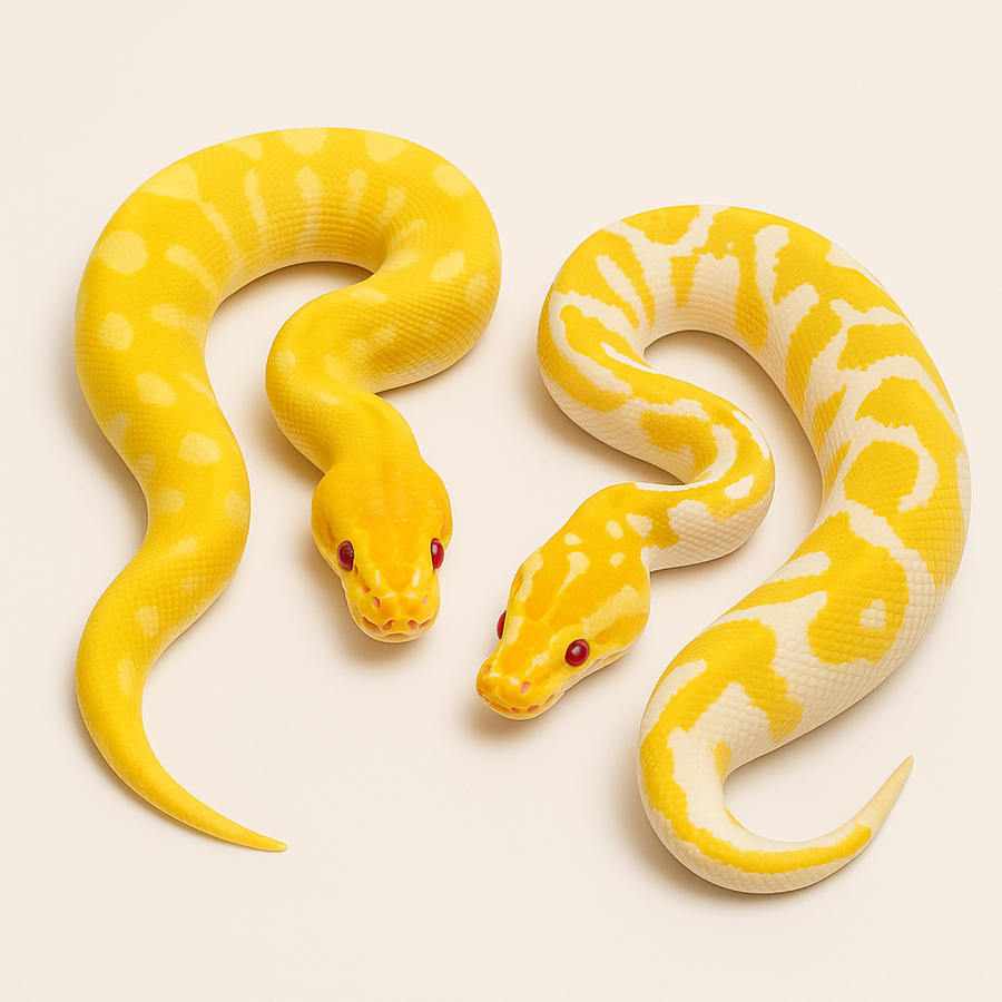 Albino Ball Pythons for Sale – Multiple Morphs Available