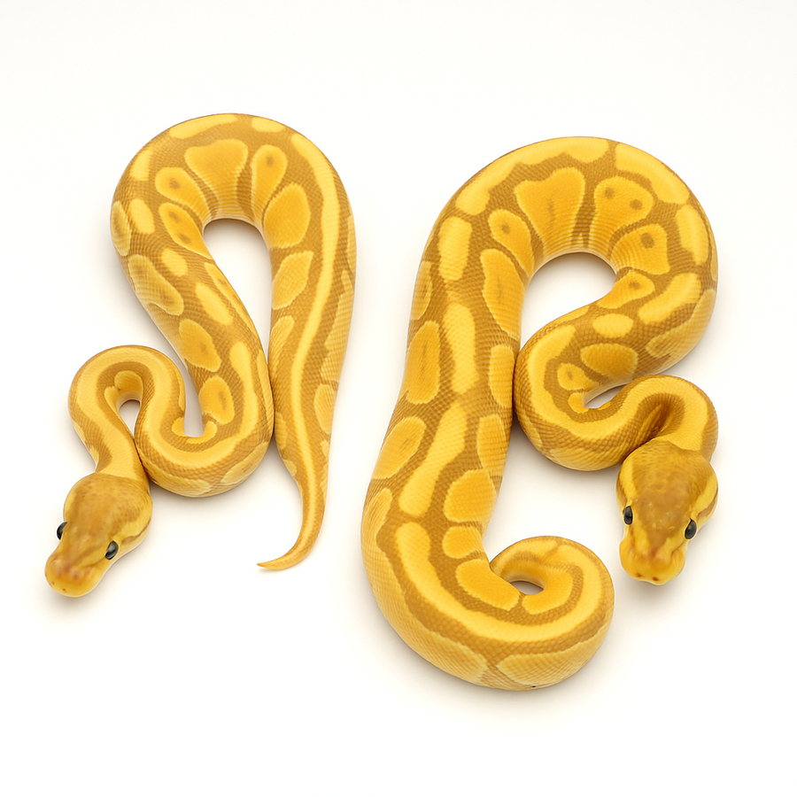 Butter Ball Pythons for Sale – Multiple Morphs Available