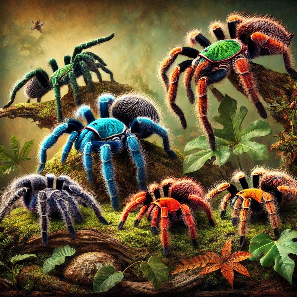 Strictly Reptiles Assorted Exotic Tarantulas Captive Bred Live Specimens